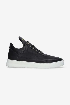 Filling Pieces leather sneakers Low Top Aten black color 10126591861