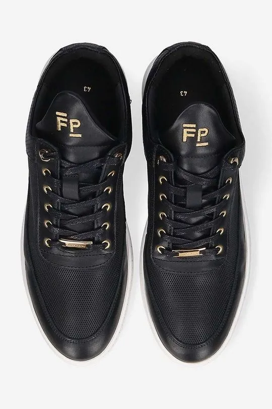 Filling Pieces leather sneakers Low Top Aten black color 10126591861