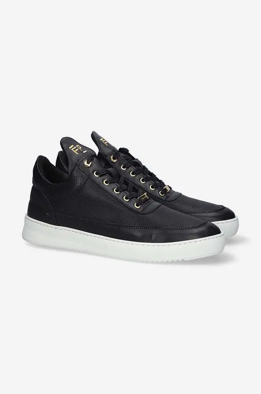 Filling Pieces leather sneakers Low Top Aten black color 10126591861