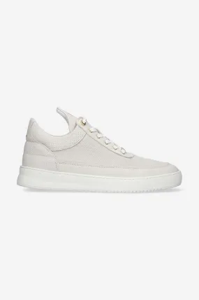 Filling Pieces leather sneakers Low Top Aten gray color 10126591890