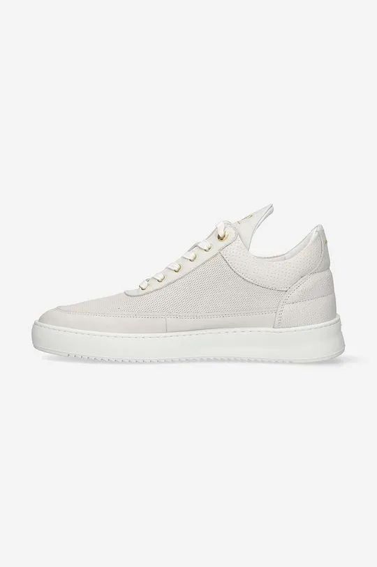 Filling Pieces leather sneakers Low Top Aten gray color 10126591890