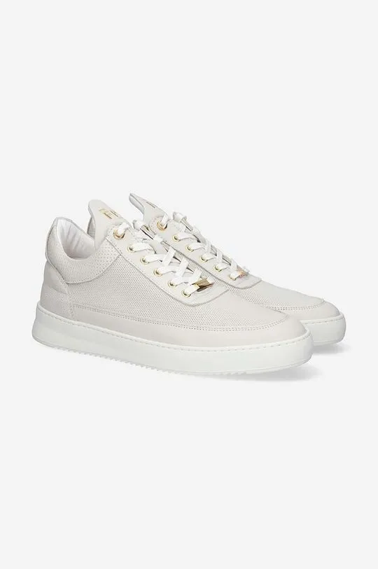 Filling Pieces leather sneakers Low Top Aten gray color 10126591890