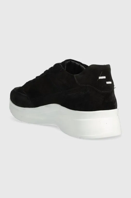 Filling Pieces suede sneakers black color