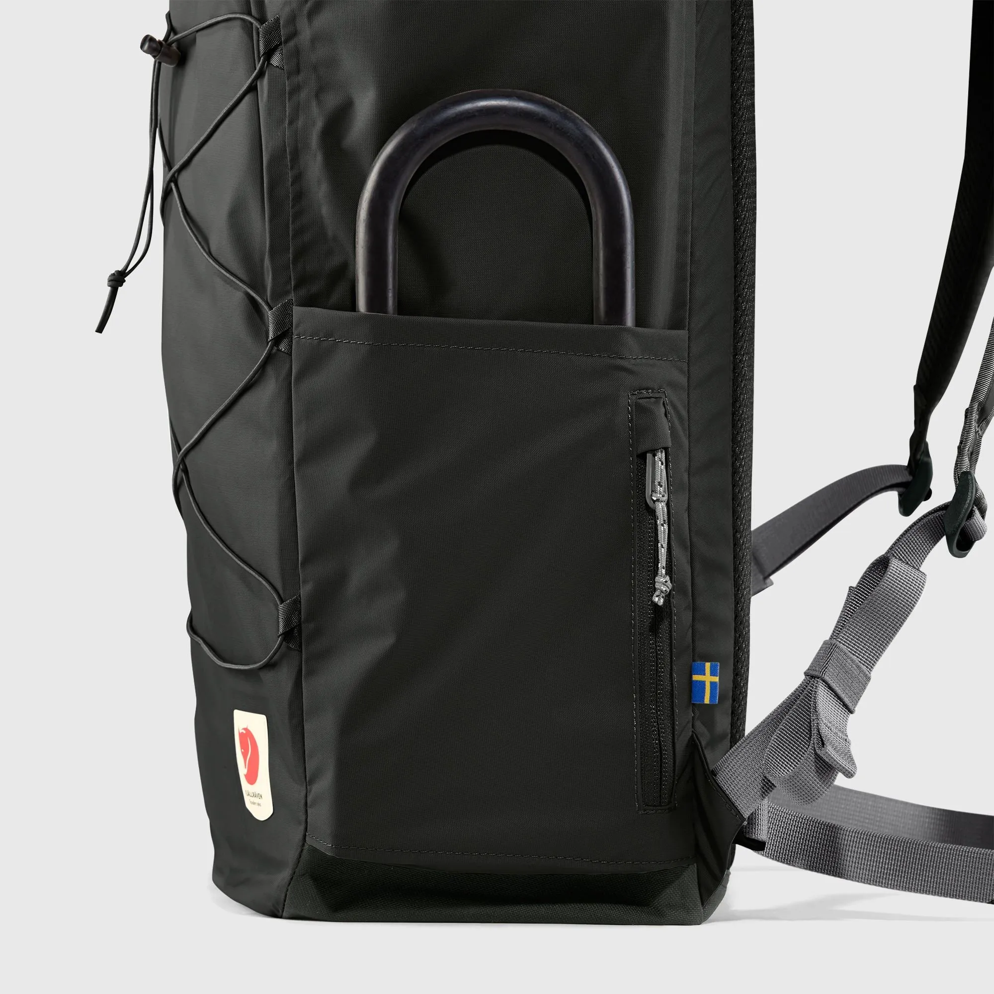 Fjallraven High Coast Rolltop 26 Litre Backpack Black