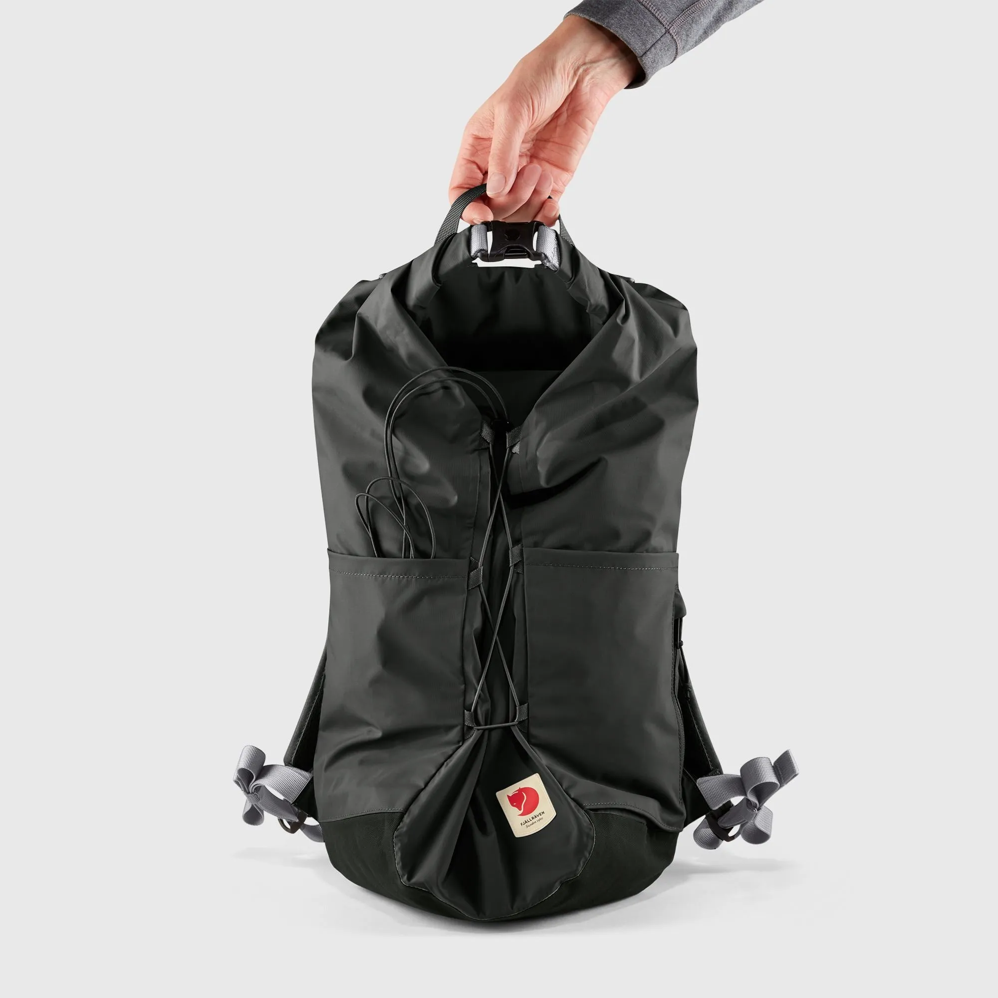 Fjallraven High Coast Rolltop 26 Litre Backpack Black