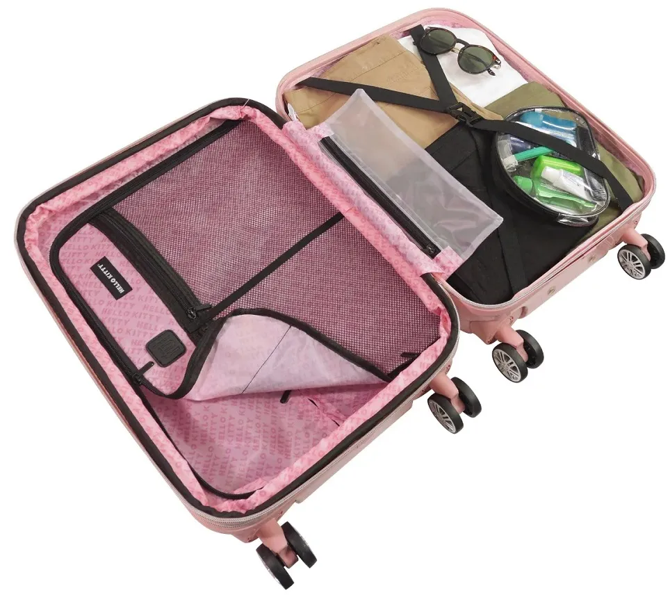 Ful Hello Kitty Pose All Over 3-Piece Luggage Set 