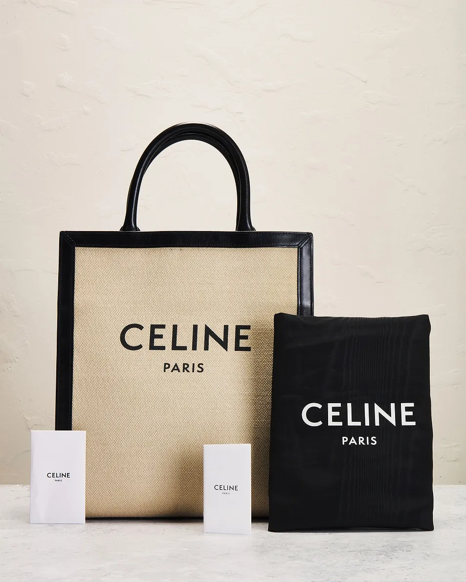 FWRD Renew Celine Vertical Cabas 2 Way Tote Bag -        