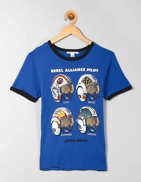 GAP Boys Blue Junk Food Star Wars™ Tee