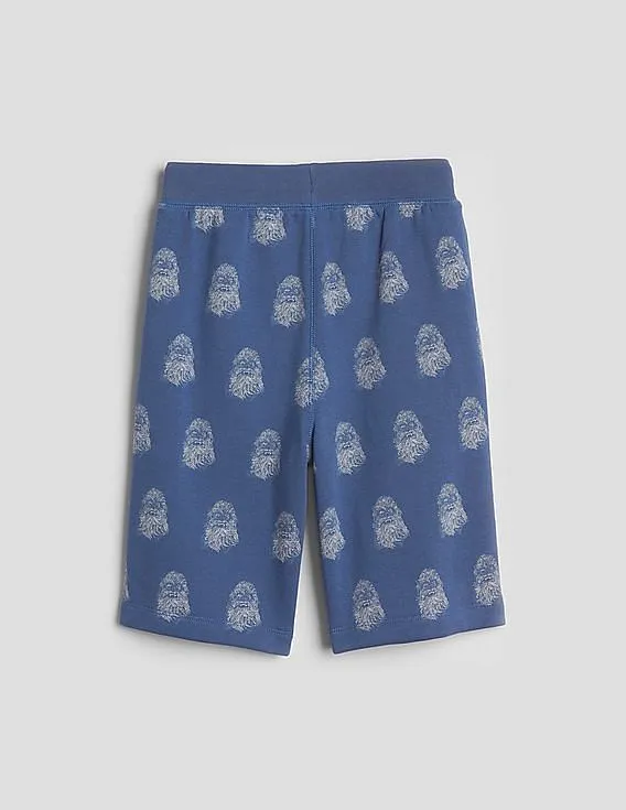 GAP Boys Blue Star Wars™ Pull-On Shorts