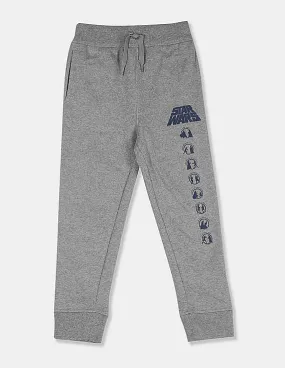 GAP Boys Grey Star Wars Graphic Pull-On Joggers