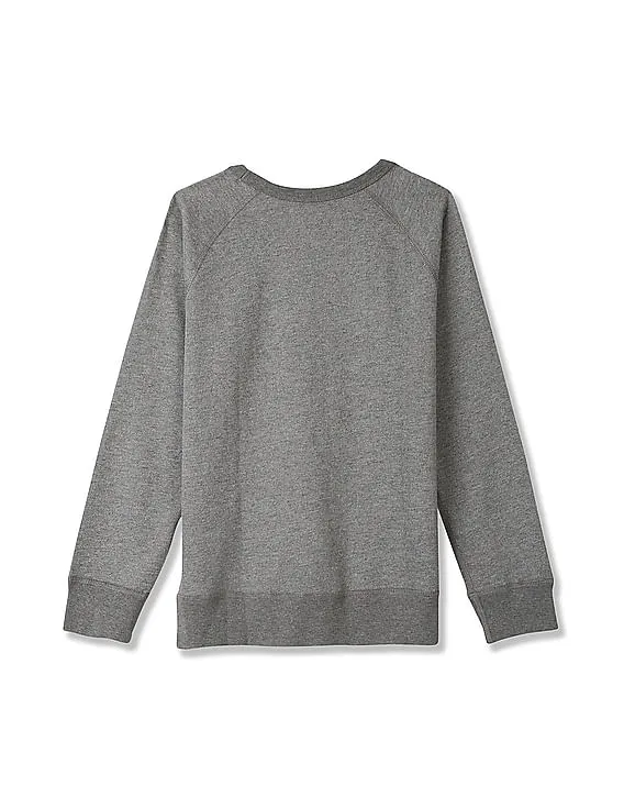 GAP Boys Grey Star Wars™ Graphic Crew Neck Sweatshirt