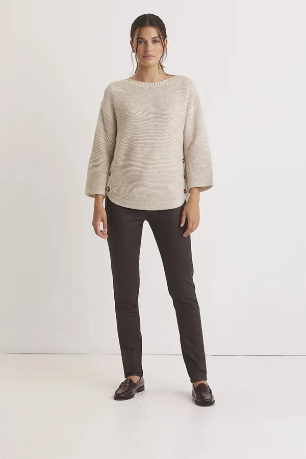 Gerard Darel & PabloLENA BOAT NECK MARINIERE SWEATER