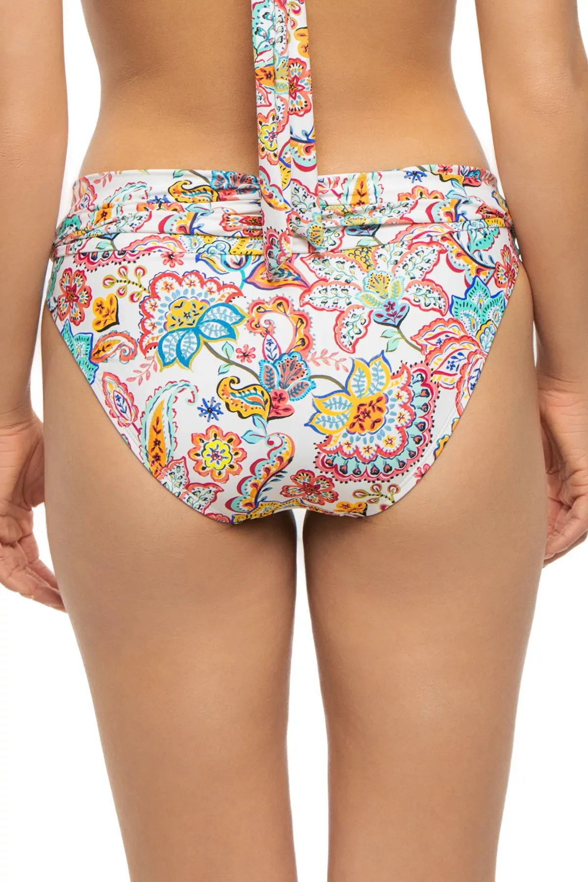 Gypsy Soul Shirred Band Hipster Bikini Bottom