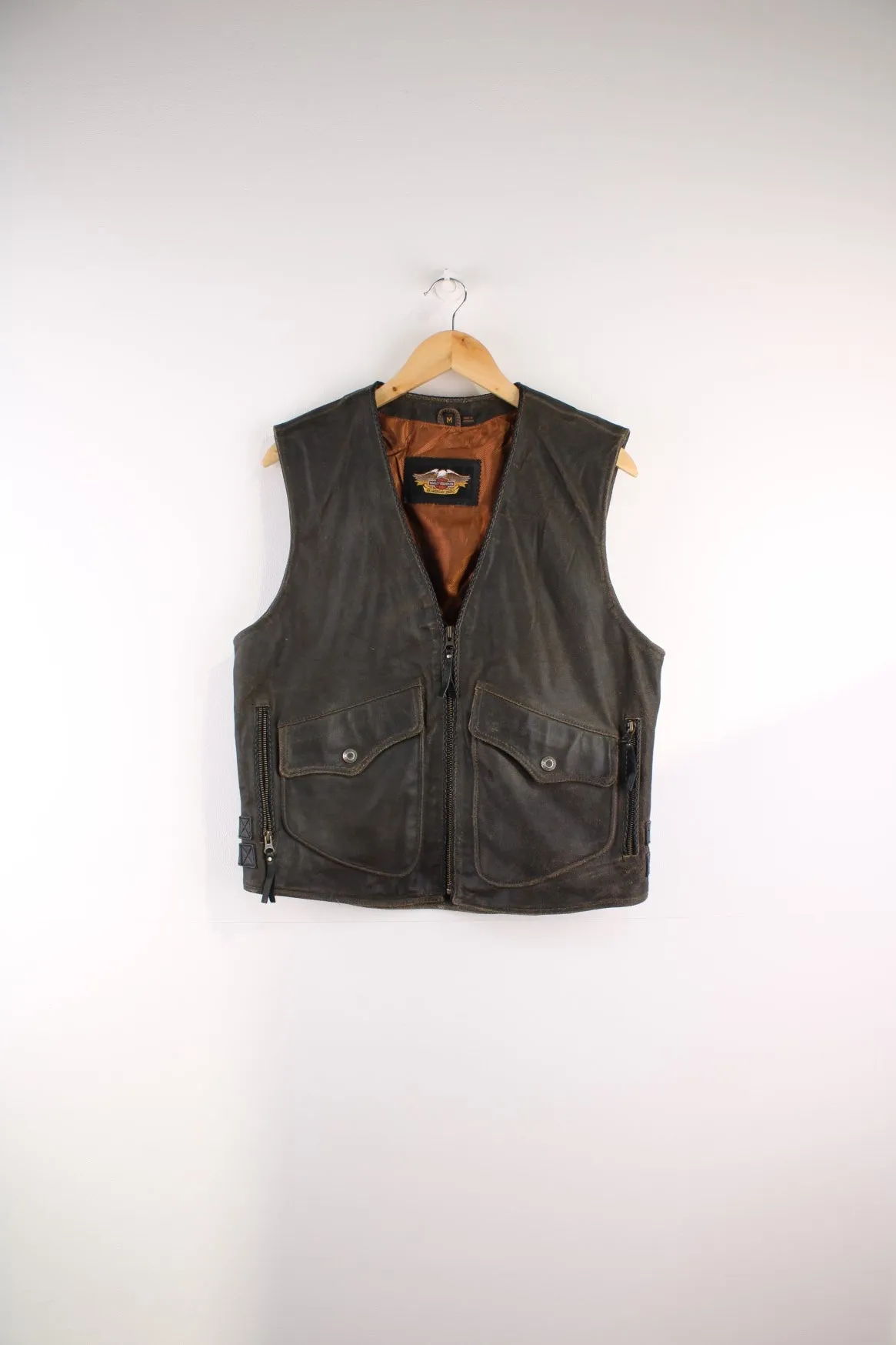 Harley Davidson Leather Vest