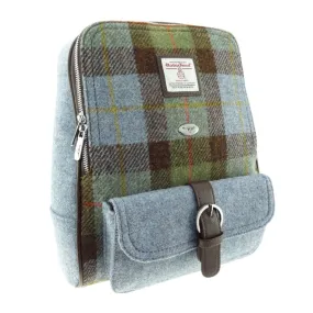 Harris Tweed 'Naver' Backpack in MacLeod Tartan