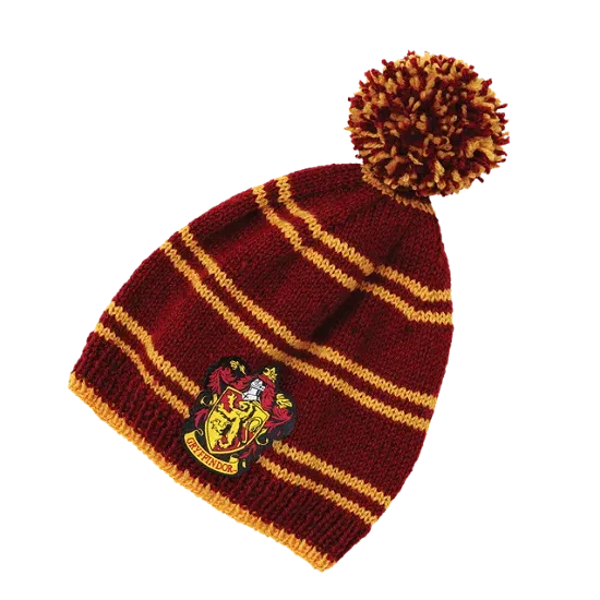 Harry Potter - Gryffindor Beanie/Bobble Hat