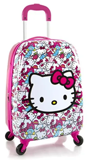 Hasbro Hello Kitty Girl's 20 Hardside Spinner Carry On Expandable Luggage