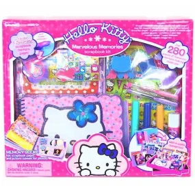 Hello Kitty Marvelous Memories Scrapbook Art Kit