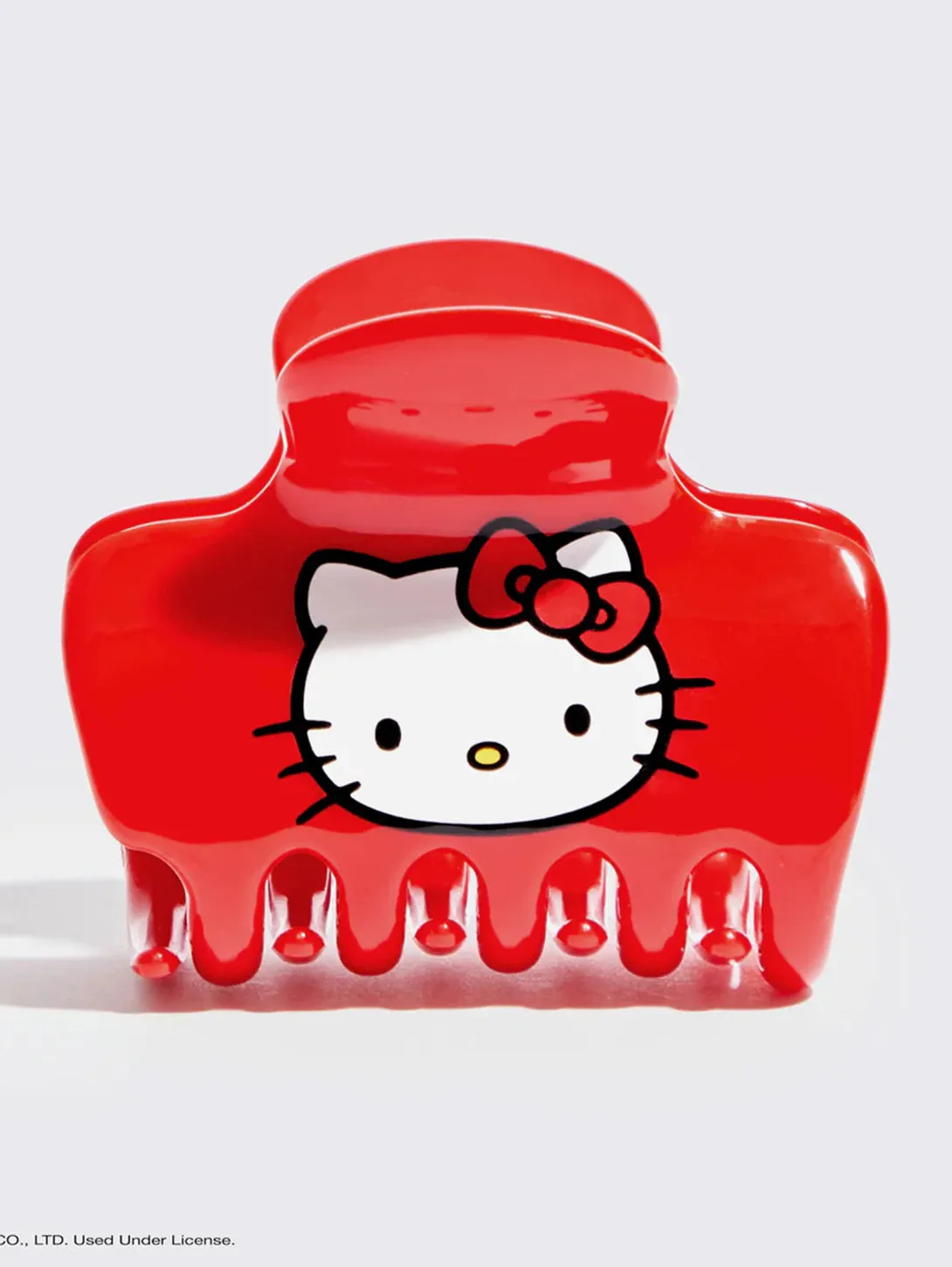 Hello Kitty XL Puffy Claw Clip - Kitty Face