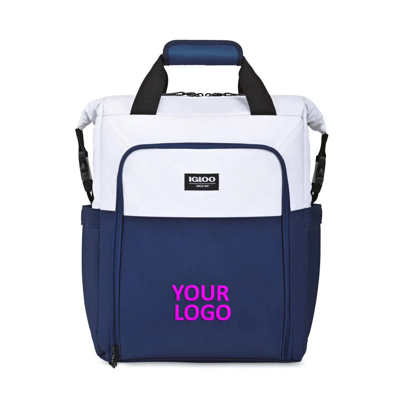 Igloo Seadrift Switch Custom Backpack Coolers, NavyWhite