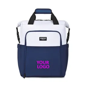 Igloo Seadrift Switch Custom Backpack Coolers, NavyWhite