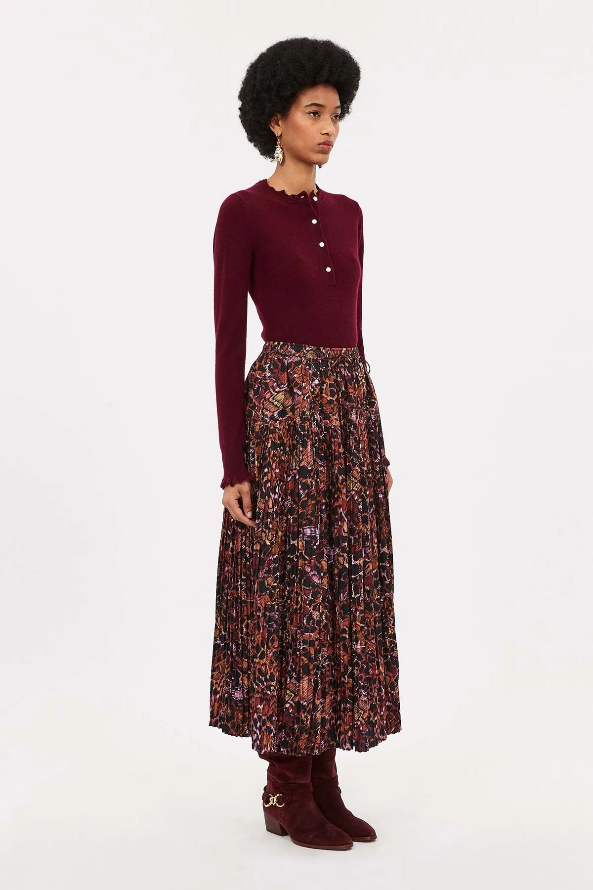 Ileida Skirt - Rosefinch