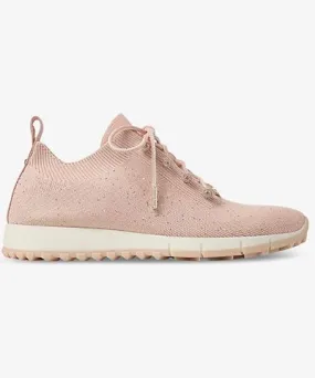 Jimmy Choo Womens X Macaron Veles faux sequin-embellished low-top knitted trainers