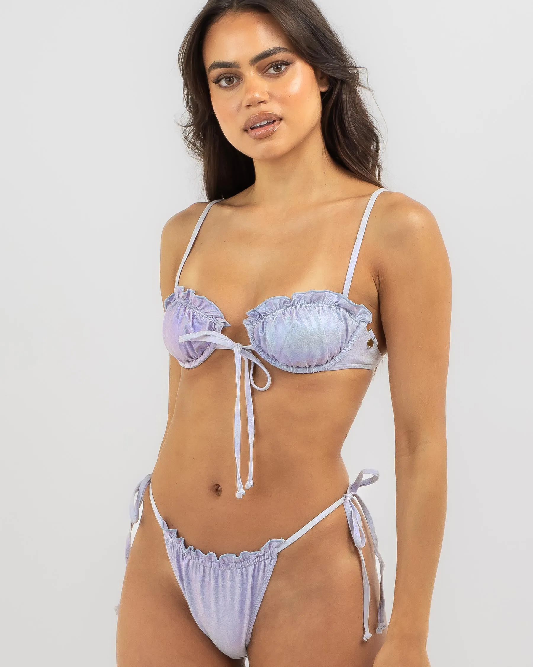 Kaiami Princess Iridescent Itsy Bikini Bottom