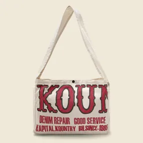 KOUNTRY FACTORY Book Bag - Ecru