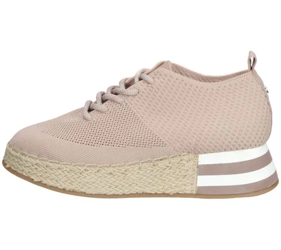 La Strada scarpe da donna in vera pelle sneakers per il tempo libero alla moda stile espadrillas 1902367-4523 rosa