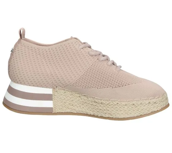 La Strada scarpe da donna in vera pelle sneakers per il tempo libero alla moda stile espadrillas 1902367-4523 rosa