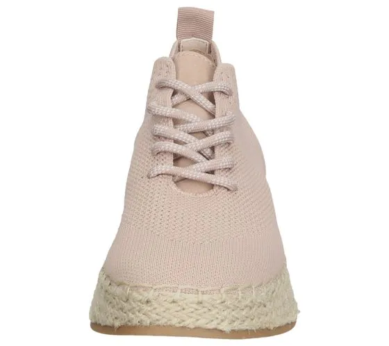 La Strada scarpe da donna in vera pelle sneakers per il tempo libero alla moda stile espadrillas 1902367-4523 rosa