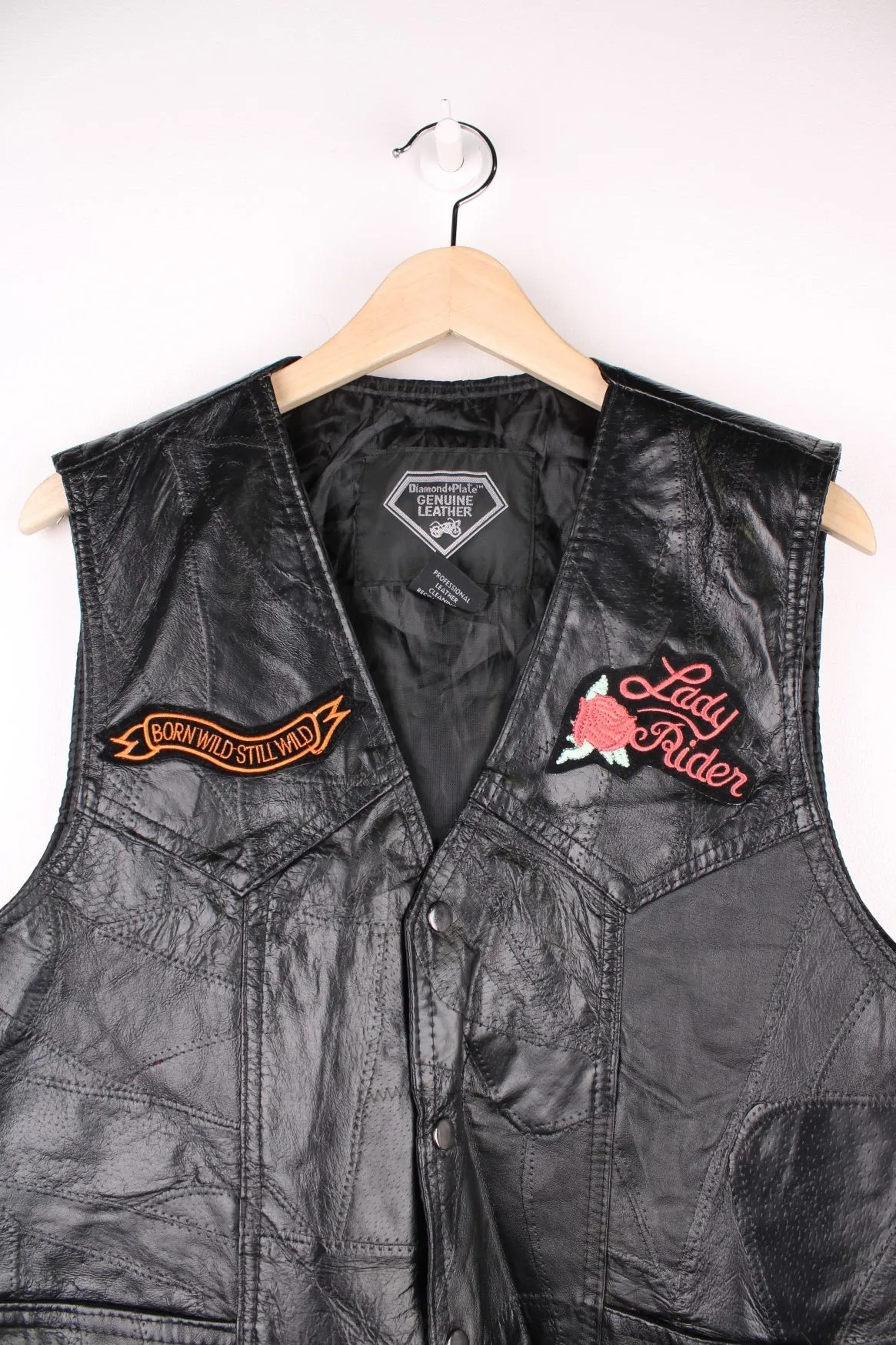 Leather Biker Vest