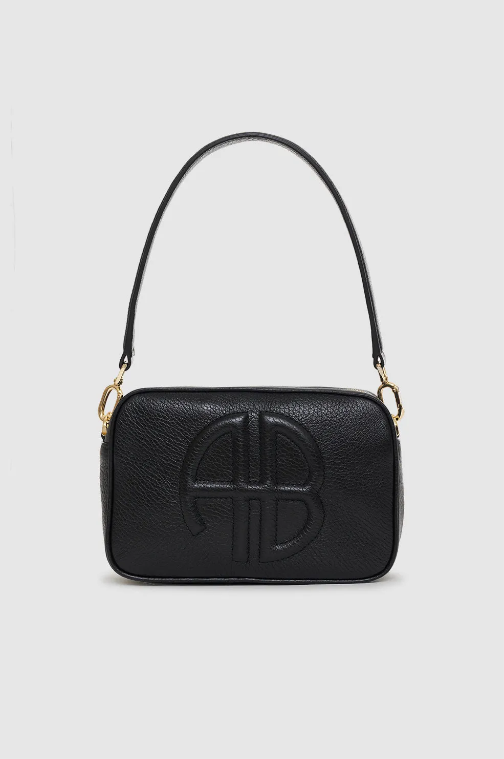 Lili Bag - Black Pebbled