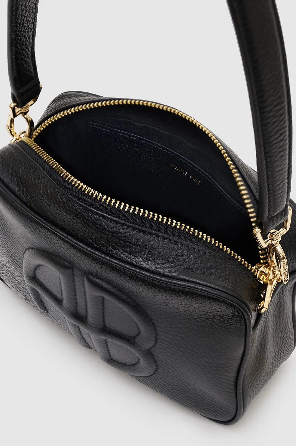 Lili Bag - Black Pebbled