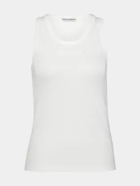 Logo Cotton Jersey Tank Top