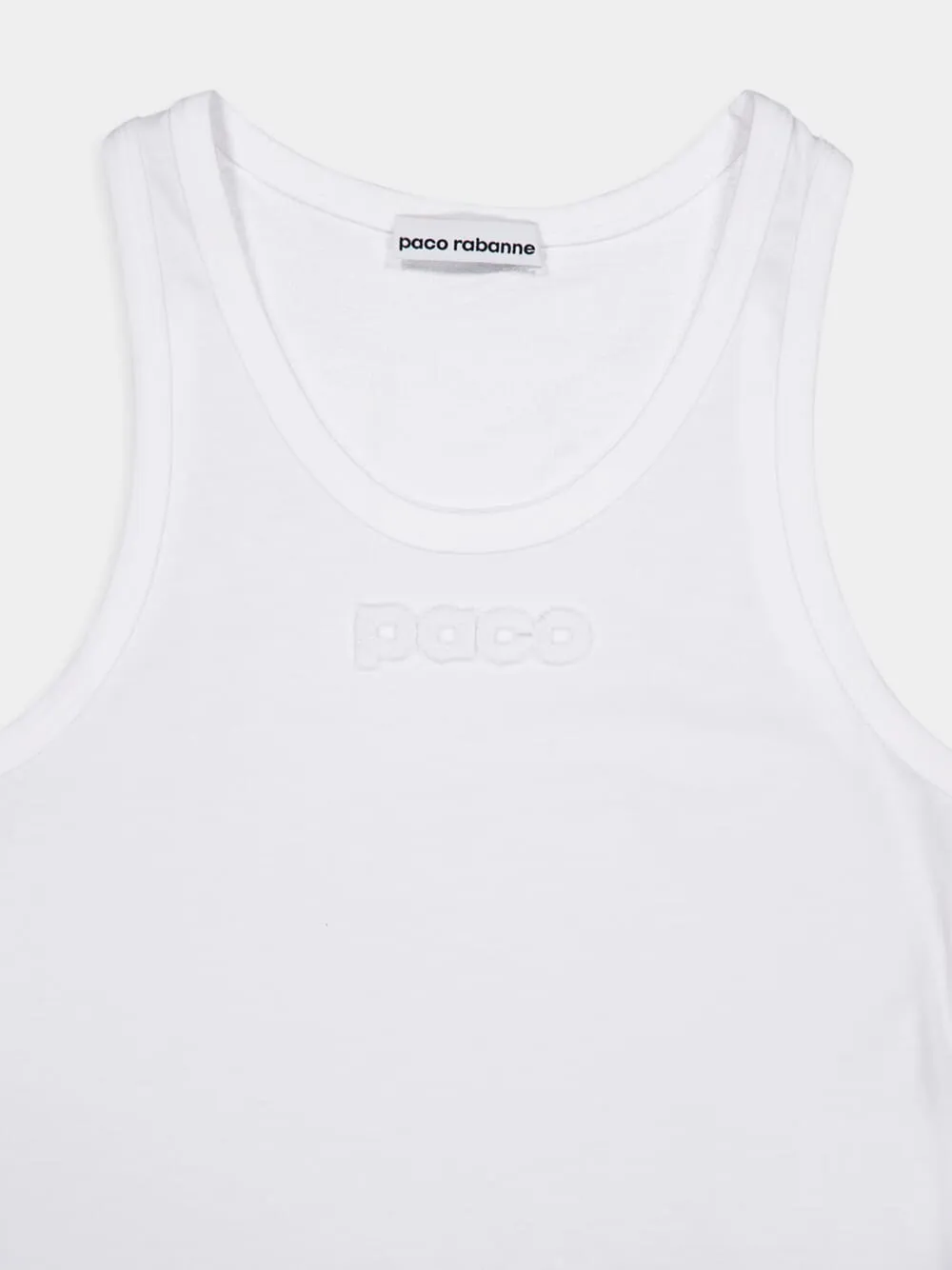 Logo Cotton Jersey Tank Top