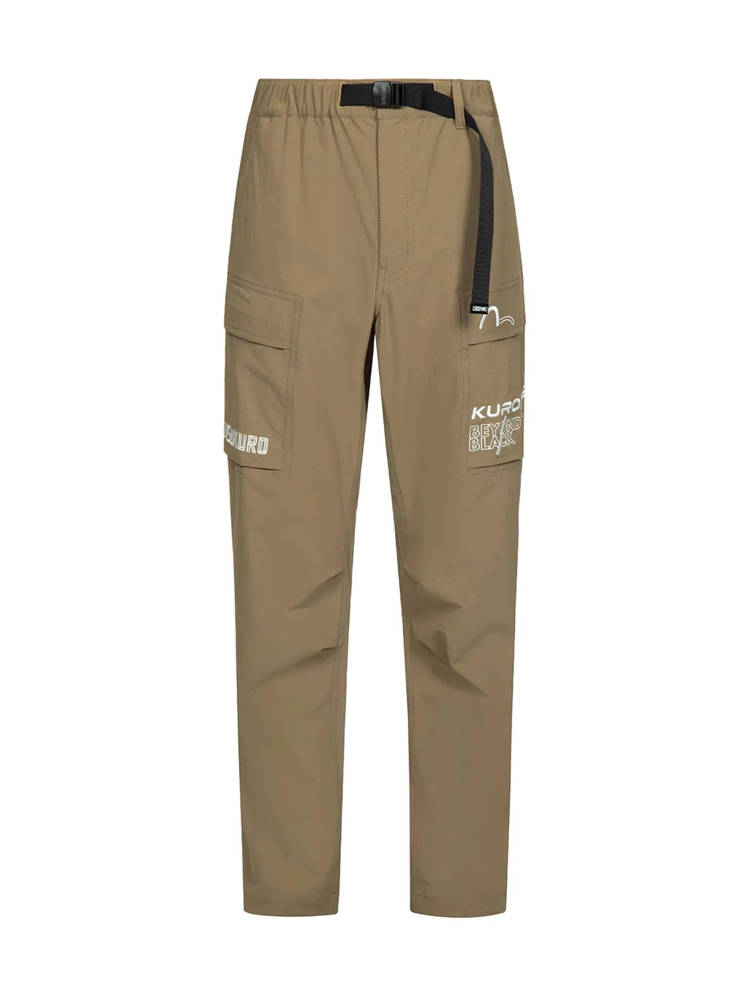 Logo Embroidery Regular Fit Cargo Pants