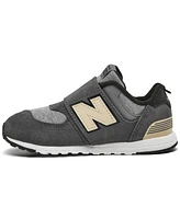 Macy's New Balance Toddler Kids' 574 Grey Days Fastening Strap Casual Sneakers from Finish Line