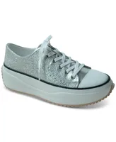 Macy's Wild Pair Highfive Bling Lace-Up Low-Top Sneakers, Created for Macy's