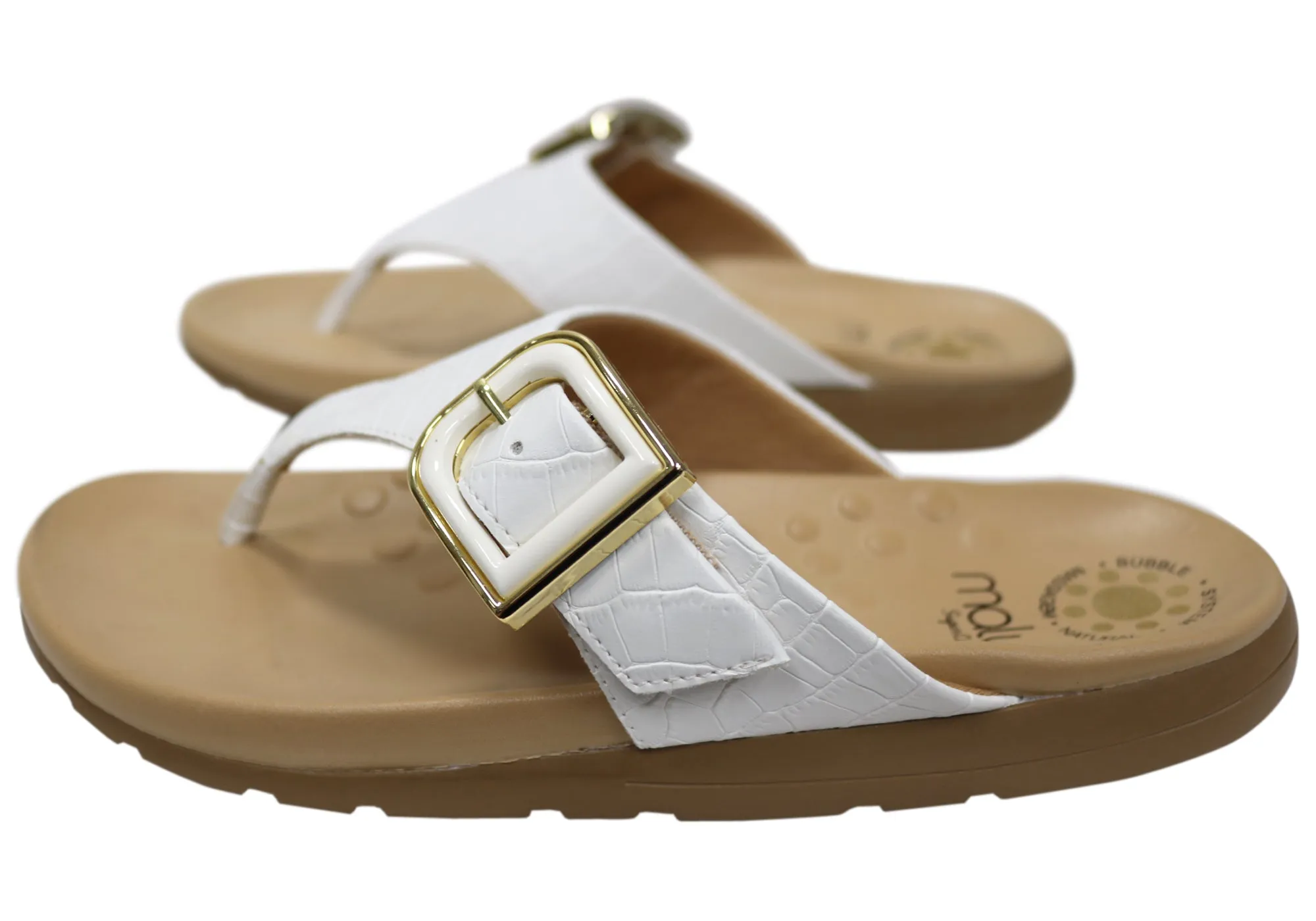 Malu Supercomfort Vaniya Womens Comfort Thongs Sandals Made In Brazil