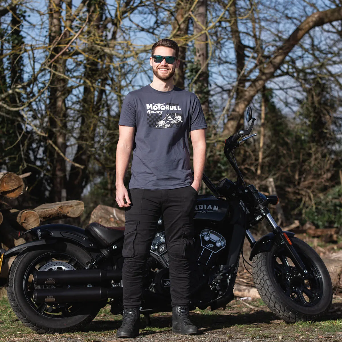 MotoBull | Ryan Cargo Pants - Black