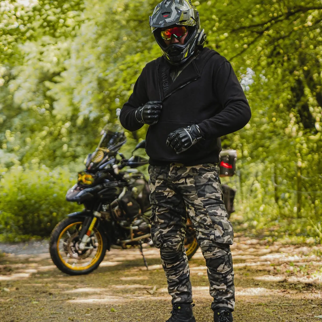 MotoBull | Ryan Cargo Pants - Camo