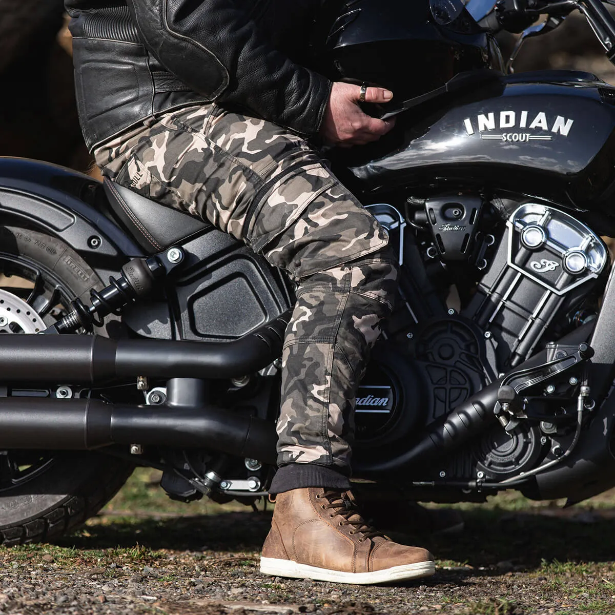 MotoBull | Ryan Cargo Pants - Camo