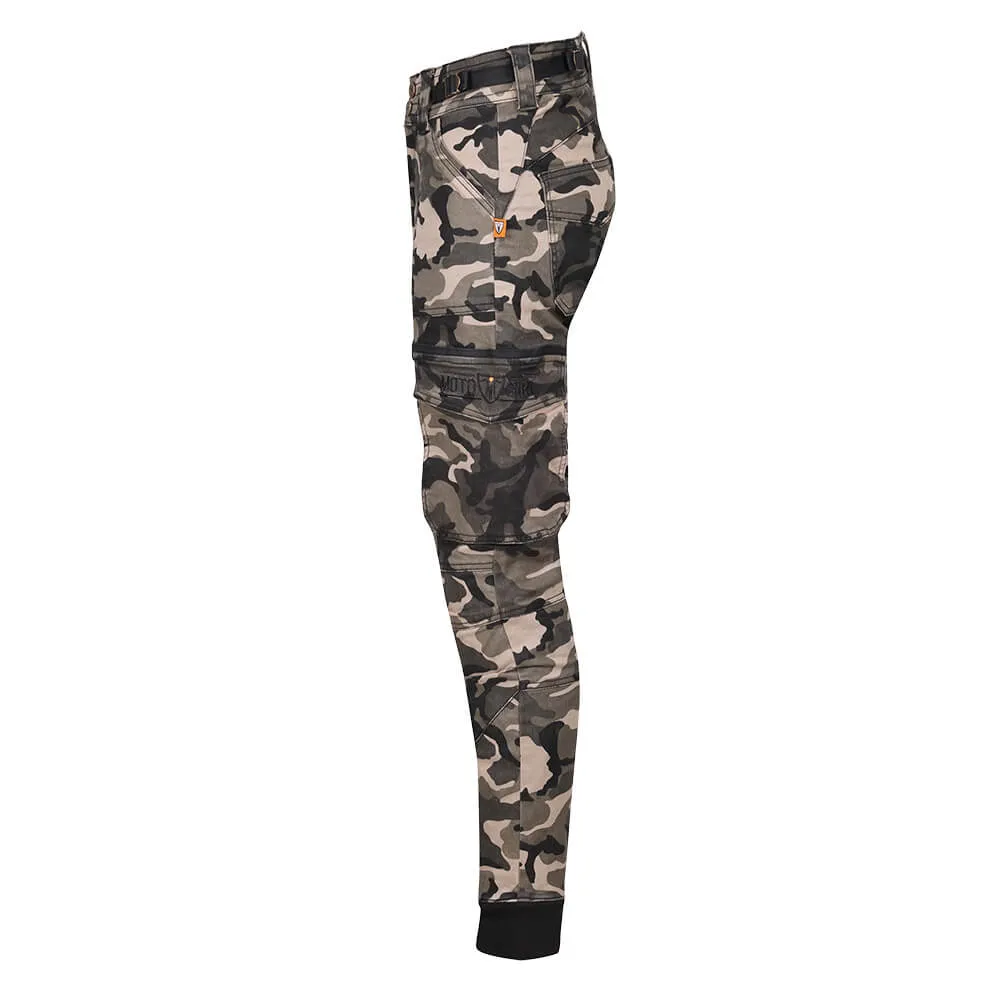 MotoGirl | Lara Cargo Pants - Camo