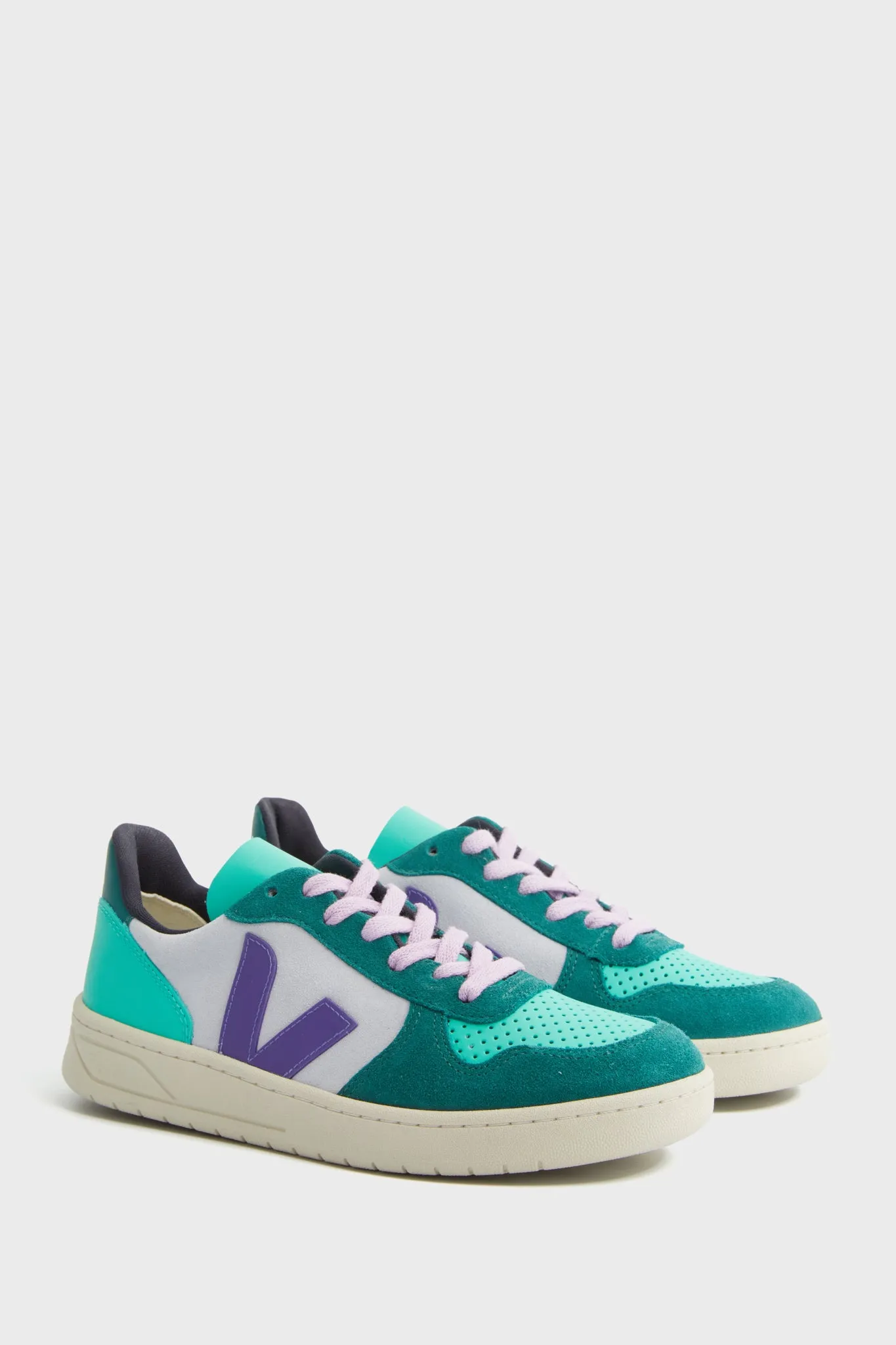 Multicolor Swan Purple Pierre V-10 Sneakers