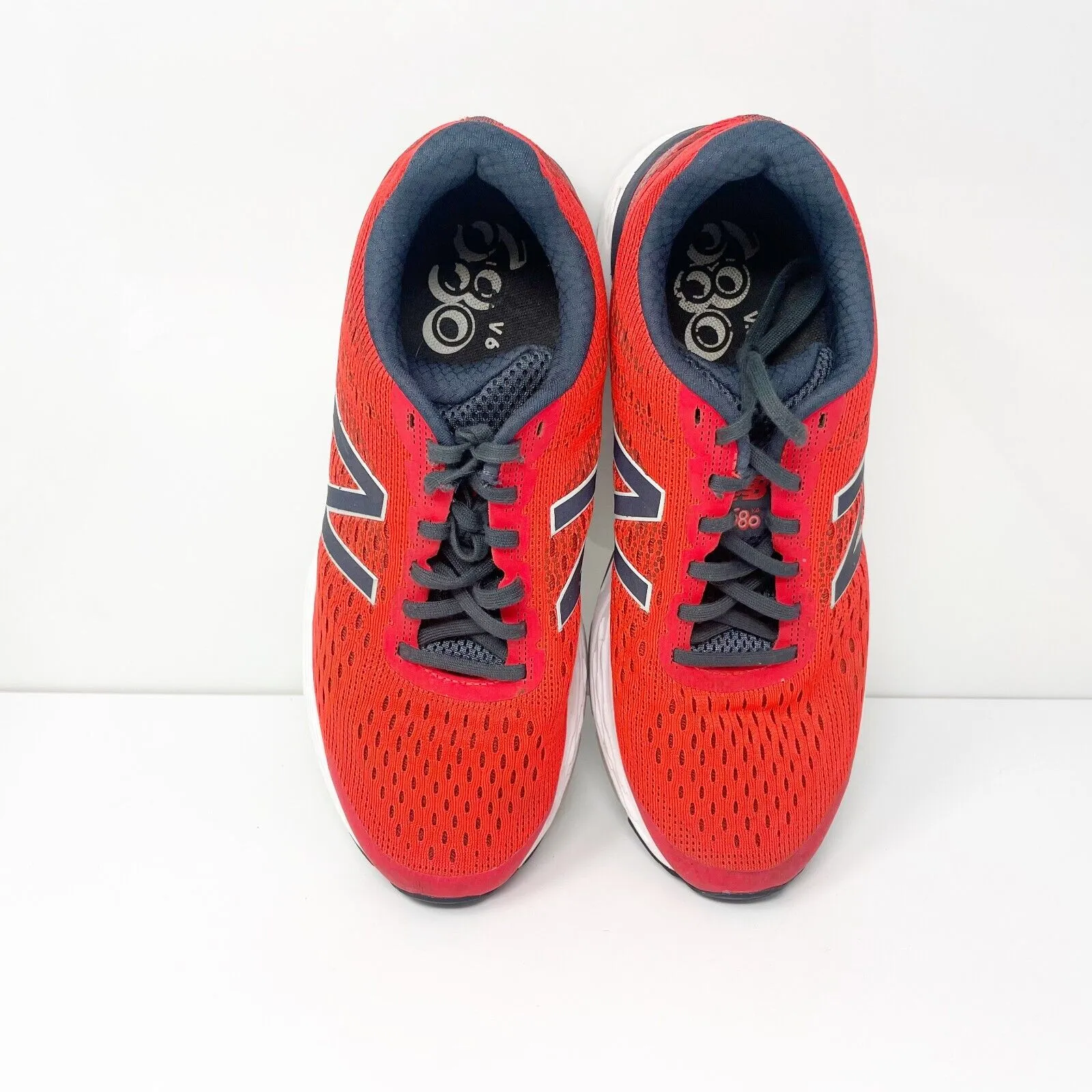 New Balance Mens 680 V6 M680DL6 Red Running Shoes Sneakers Size 10 D