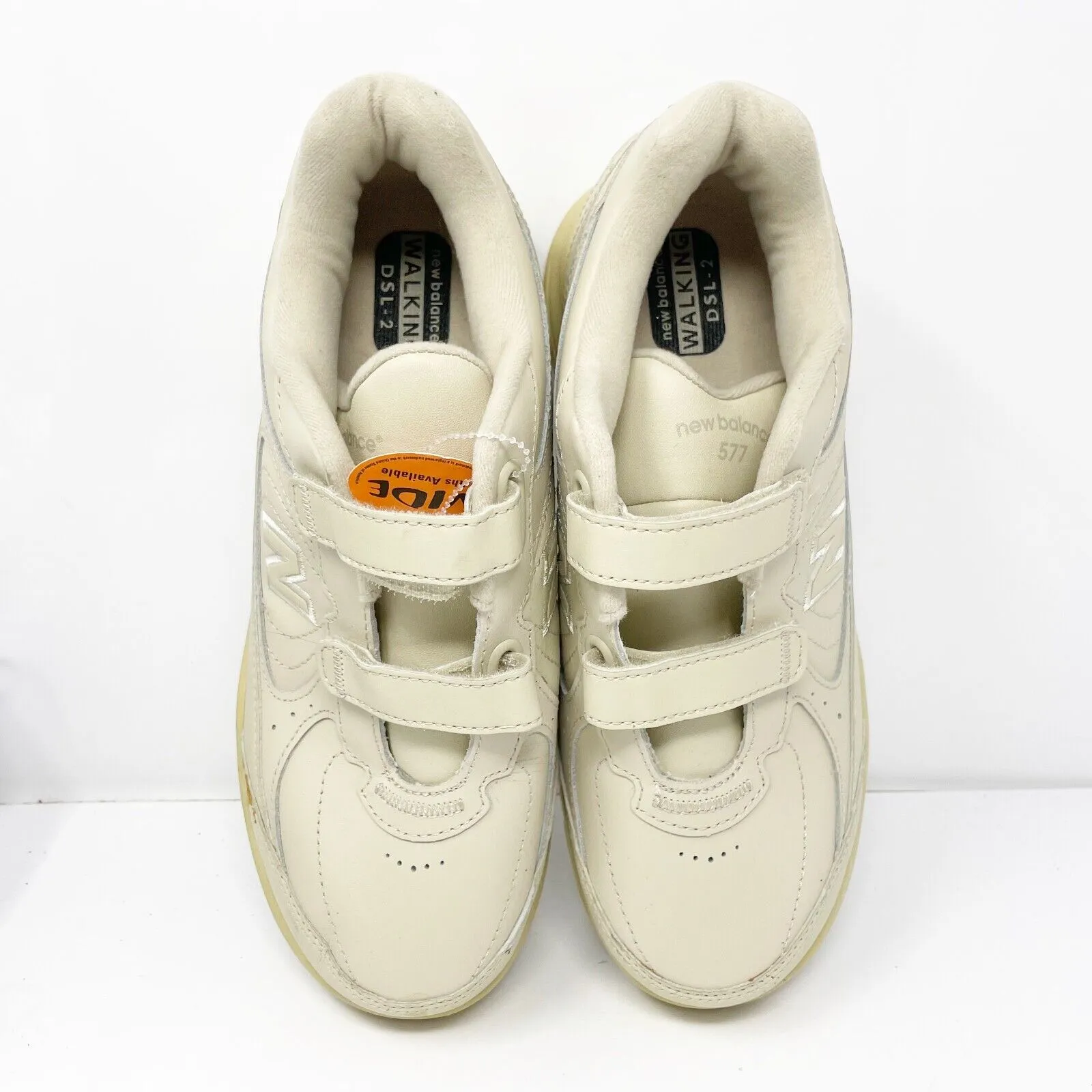 New Balance Womens 577 WW577VB Beige Casual Shoes Sneakers Size 8 D