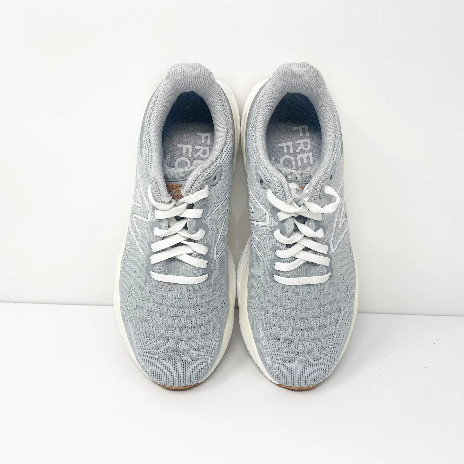 New Balance Womens FF X 1080 V12 W108012I Gray Running Shoes Sneakers Size 6 B