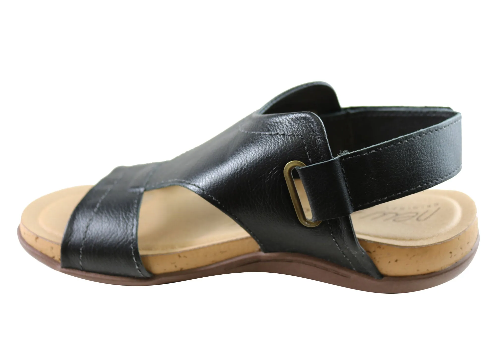 New Face Harmony Womens Comfortable Leather Sandals Made In Brazil